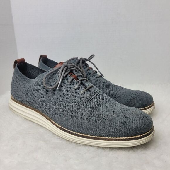 Cole Haan Men's OriginalGrand Wingtip Oxford C27961 Magnet Stitchlite Size 11 - Picture 1 of 9